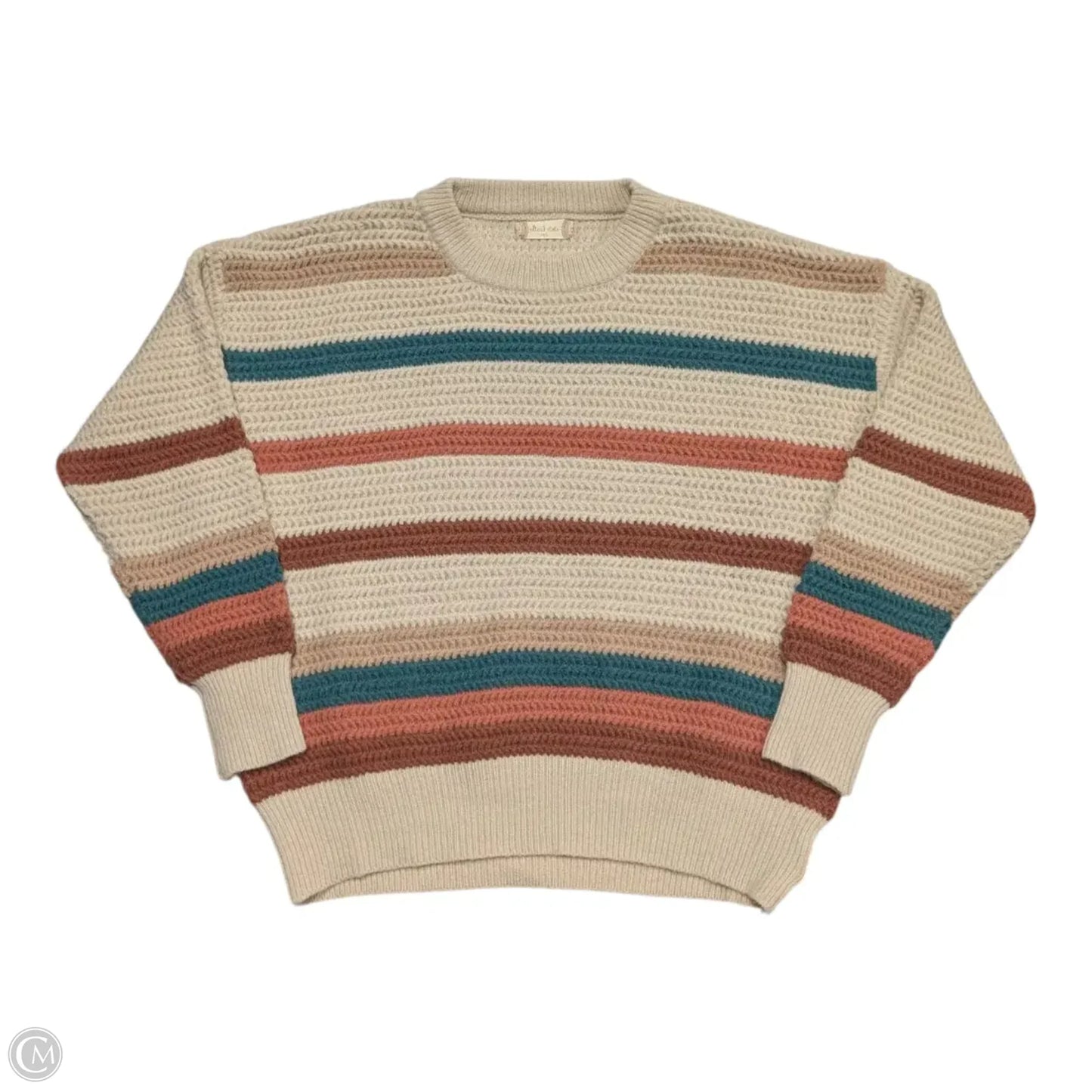 Sweater By Hem & Thread In Multi-colored, Size: M
