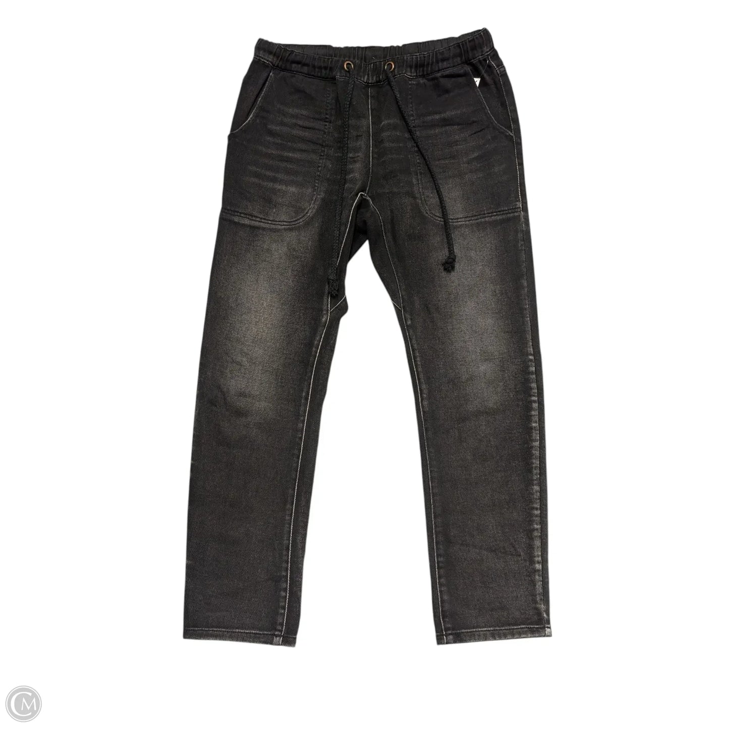 Jeans Boyfriend By Cmc In Black Denim, Size: M