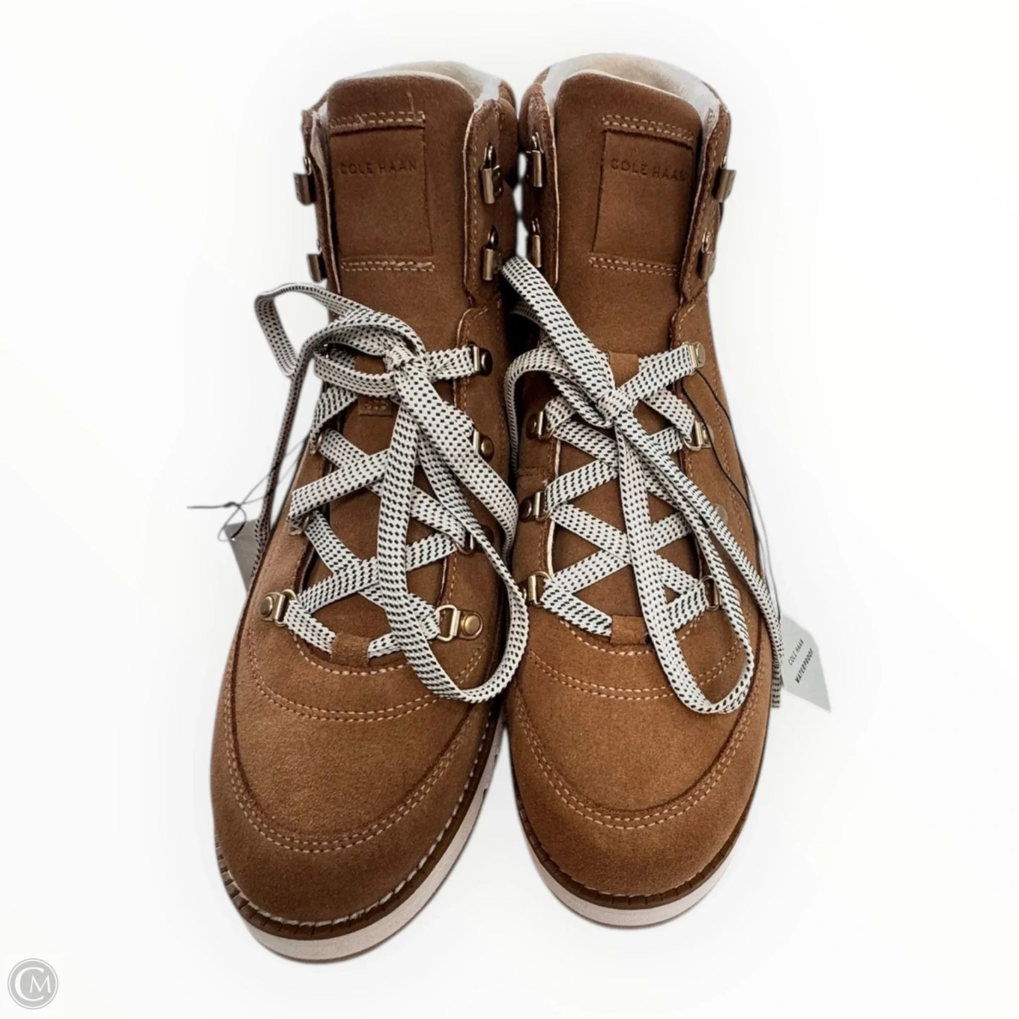 Boots Hiking By Cole-haan In Brown, Size: 8.5
