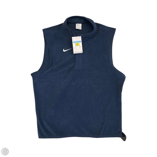 Vest Fleece By Nike In Navy, Size: M