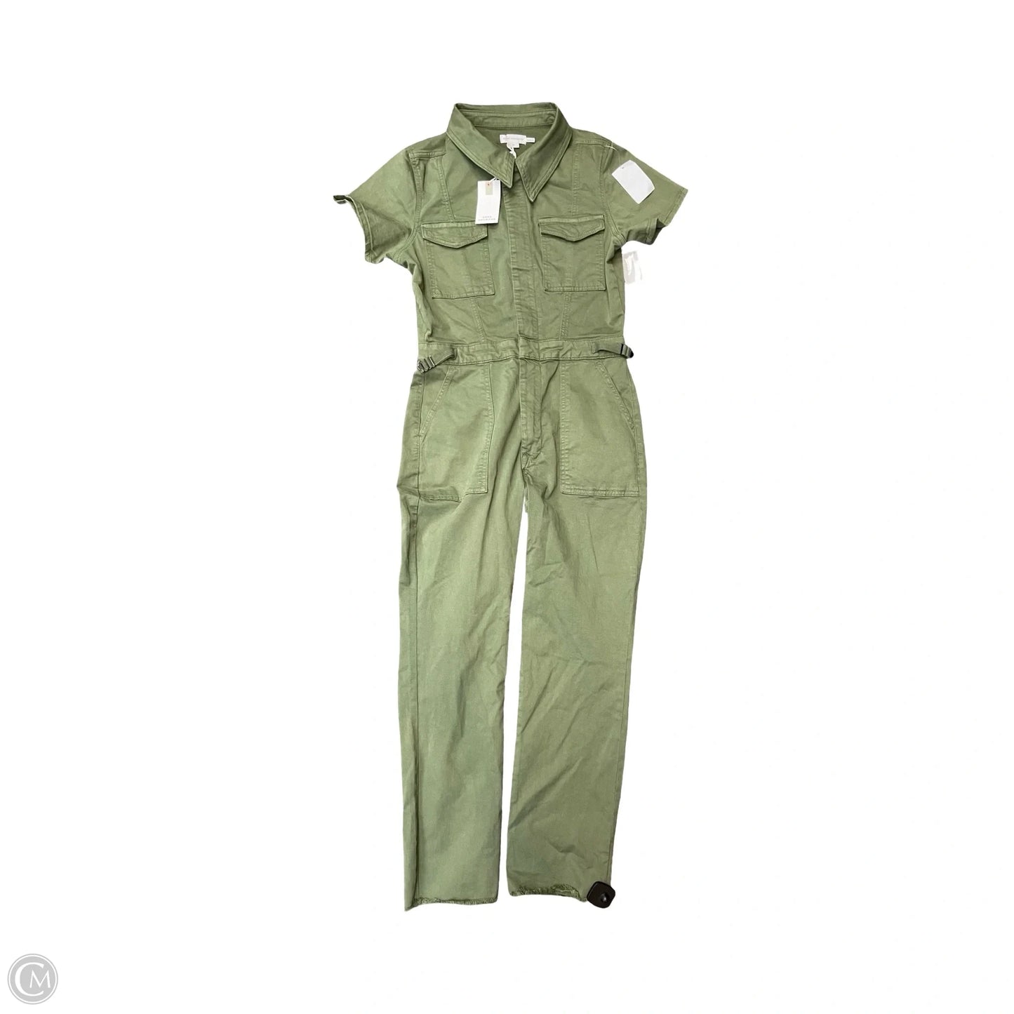 Jumpsuit By Good American In Green Denim, Size: M