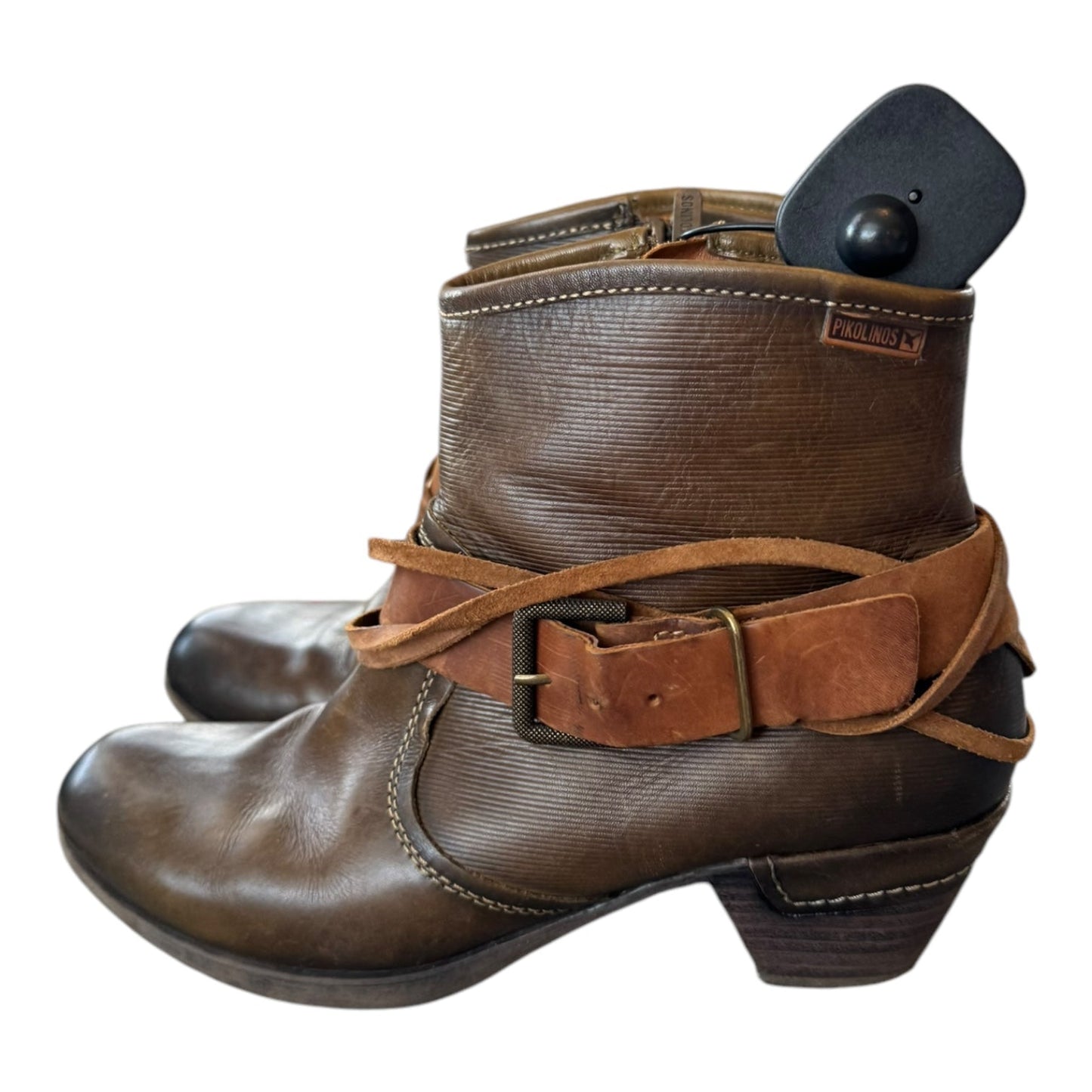 Boots Ankle Heels By Pikolinos In Multi-colored, Size: 7.5