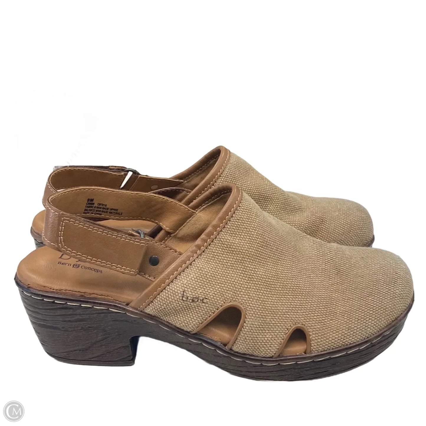 Shoes Heels Block By Boc In Cream, Size: 9