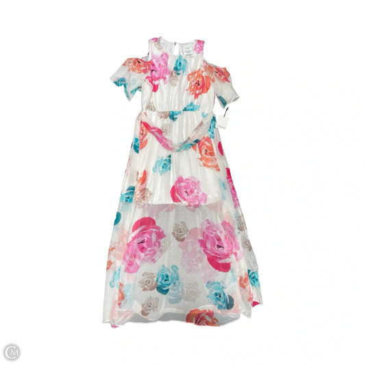 Dress Casual Maxi By Calvin Klein In Multi-colored, Size: 14