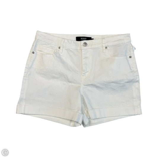 Shorts By Hudson In White Denim, Size: 8