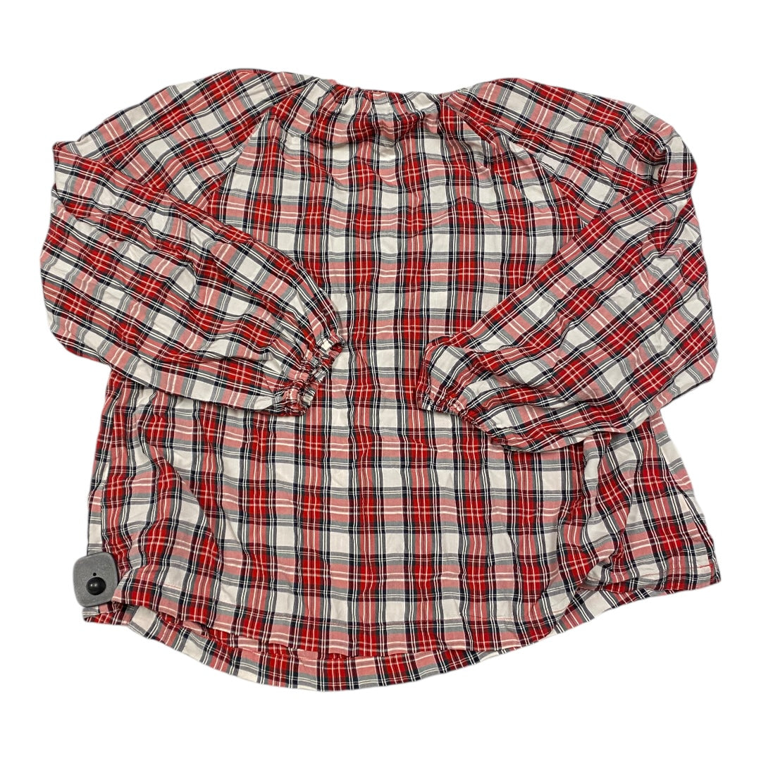 Top Long Sleeve By Old Navy In Multi-colored, Size: L