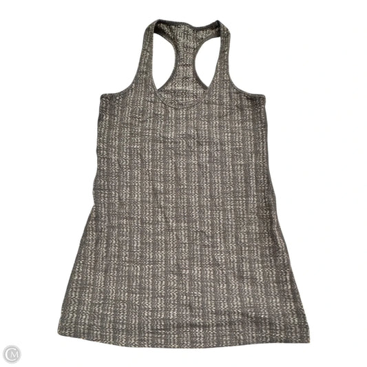 Athletic Tank Top By Lululemon In Grey, Size: S