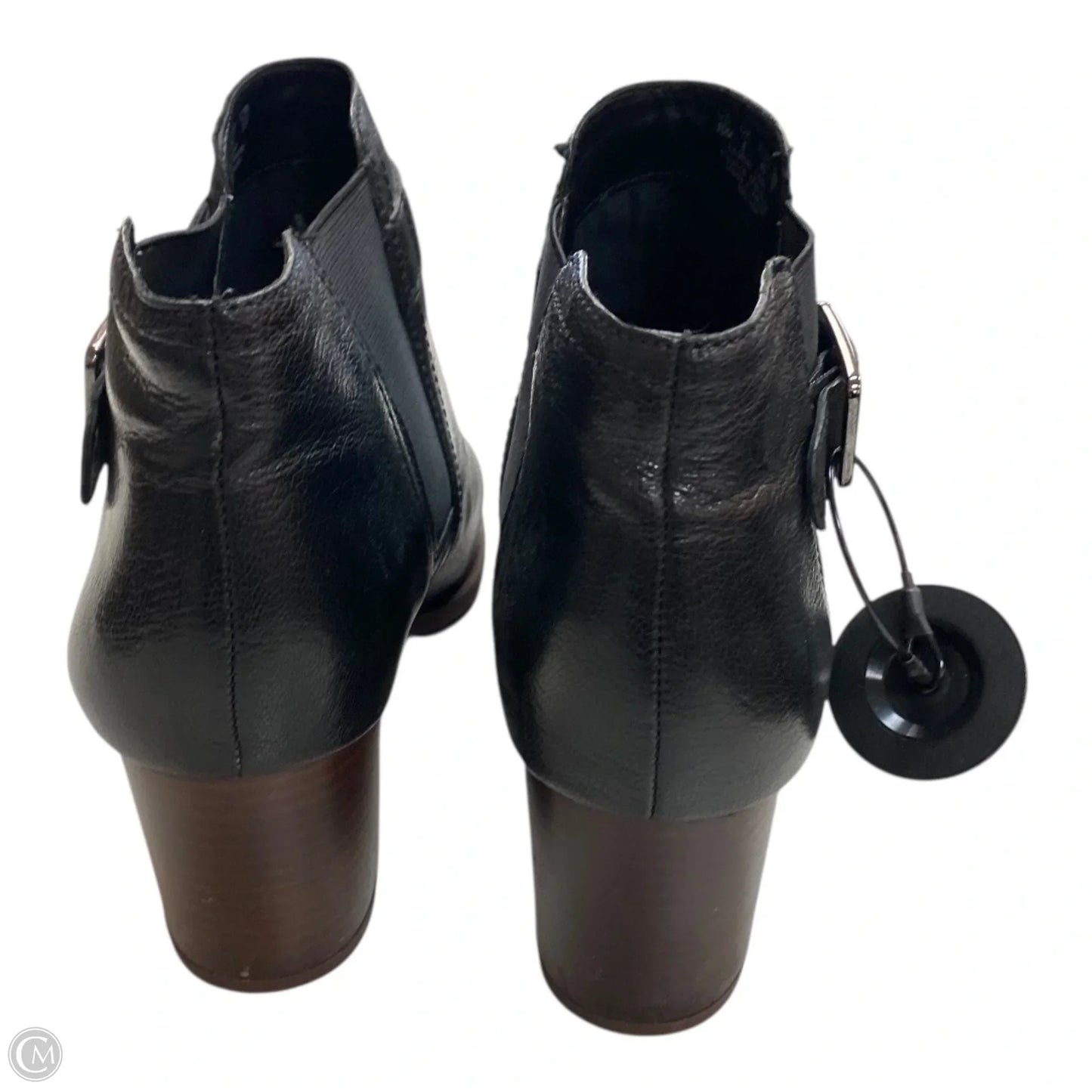 Boots Ankle Heels By Franco Sarto In Black, Size: 10