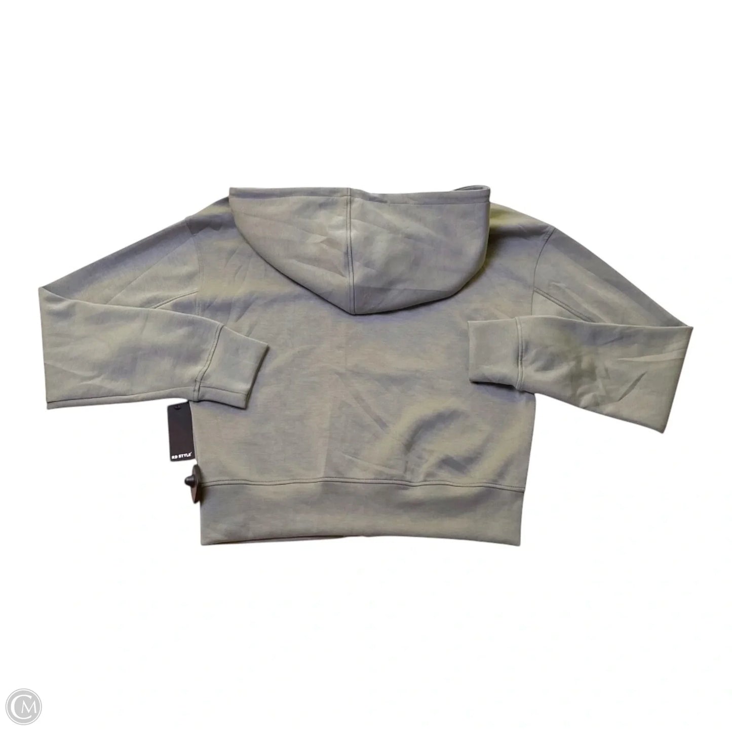 Sweatshirt Hoodie By Rd Style In Green, Size: S