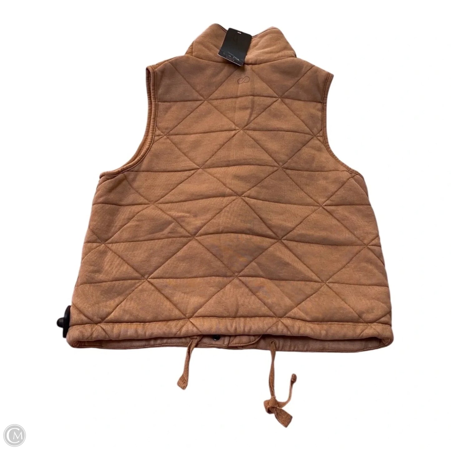Vest Puffer & Quilted By Calia In Brown, Size: Xs