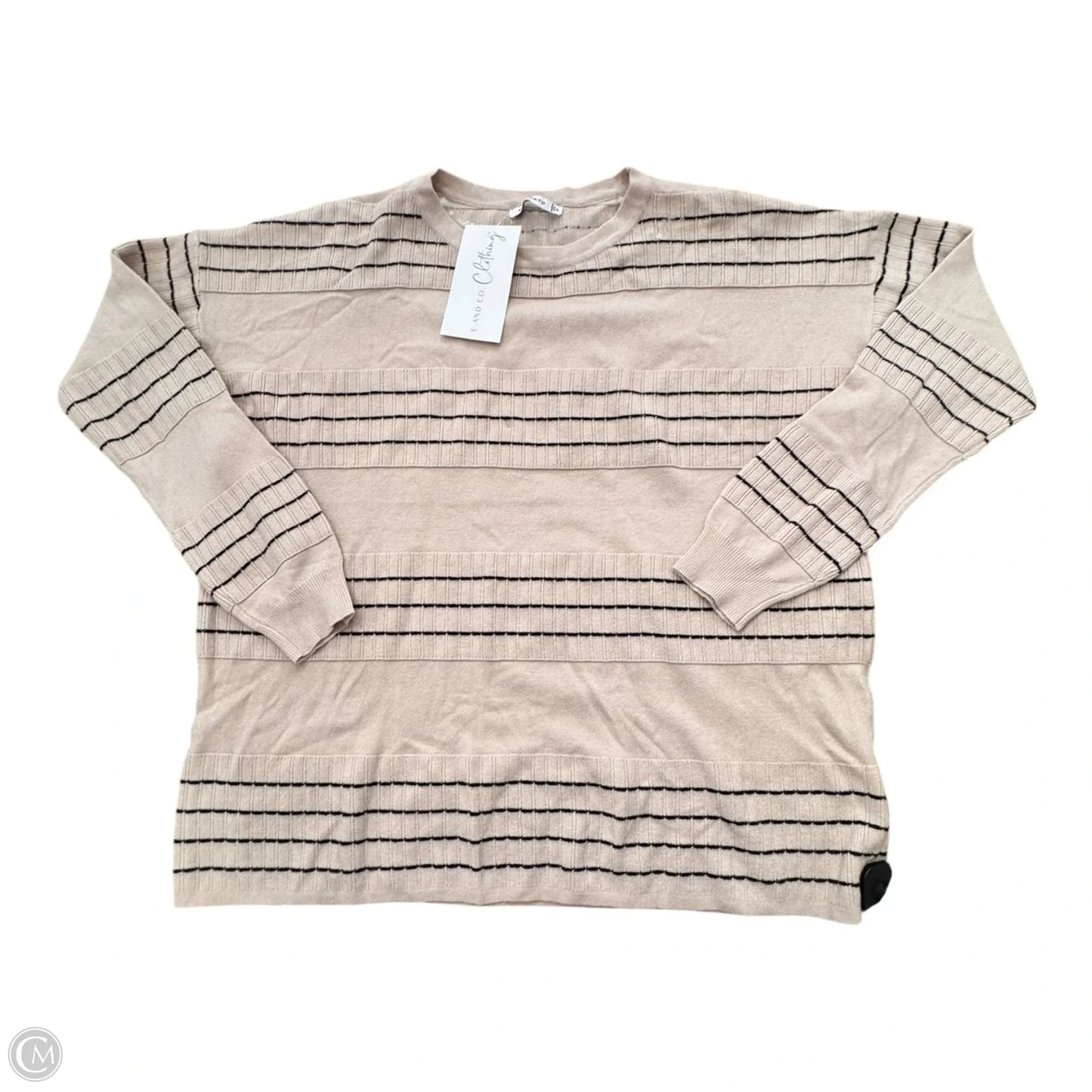 Sweater By Staccato In Tan, Size: S