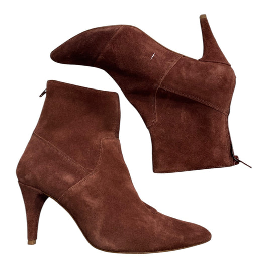 Boots Ankle Heels By Free People In Red, Size: 7.5