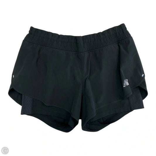 Athletic Shorts By New Balance In Black, Size: M