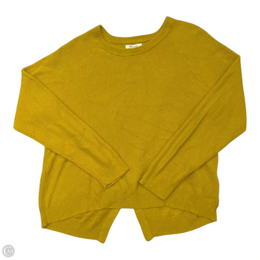Sweater By Madewell In Yellow, Size: Xl