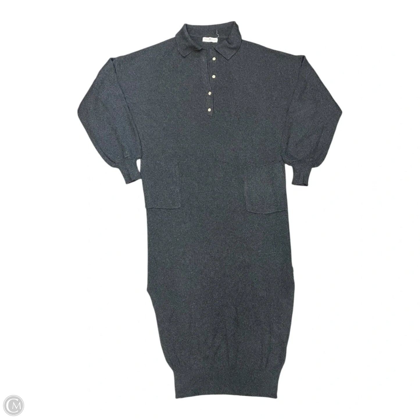 Dress Sweater By Natural Life In Grey, Size: L