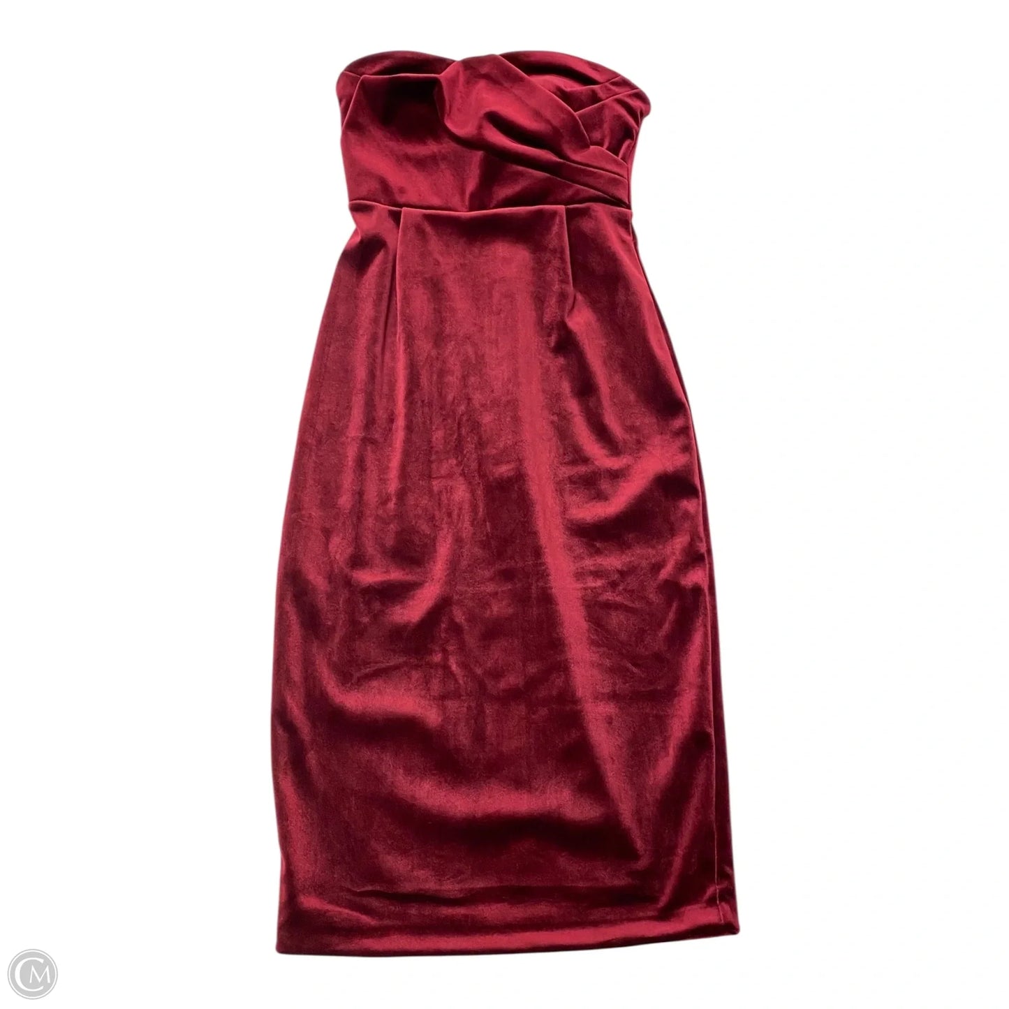 Dress Casual Midi By Express In Red, Size: Xs