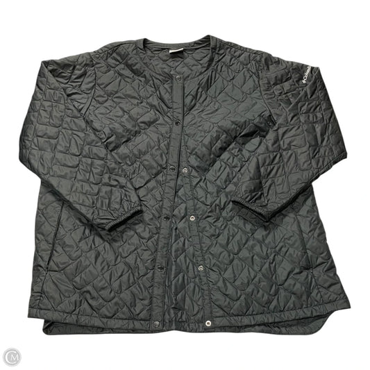 Jacket Puffer & Quilted By Columbia In Black, Size: 3x