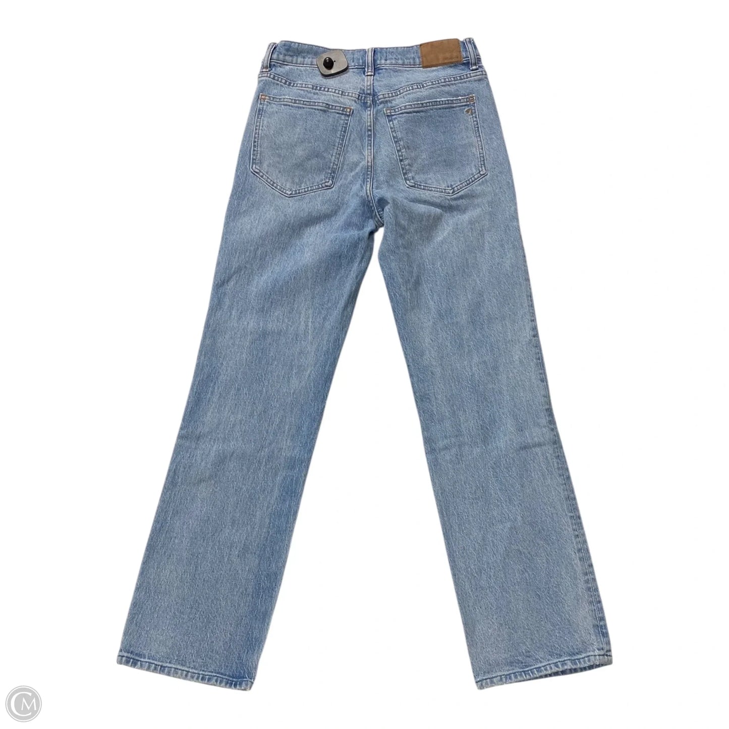 Jeans Straight By Madewell In Blue Denim, Size: 2