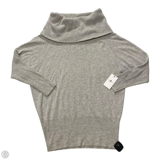 Sweater Cashmere By 7 For All Mankind In Grey, Size: Xs