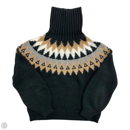 Sweater By Ann Taylor In Black & Brown, Size: Xs