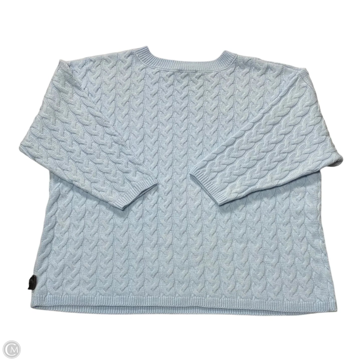 Sweater By Peace Love World In Blue, Size: 3x