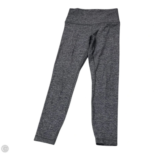 Athletic Leggings By Lululemon In Grey & White, Size: 6