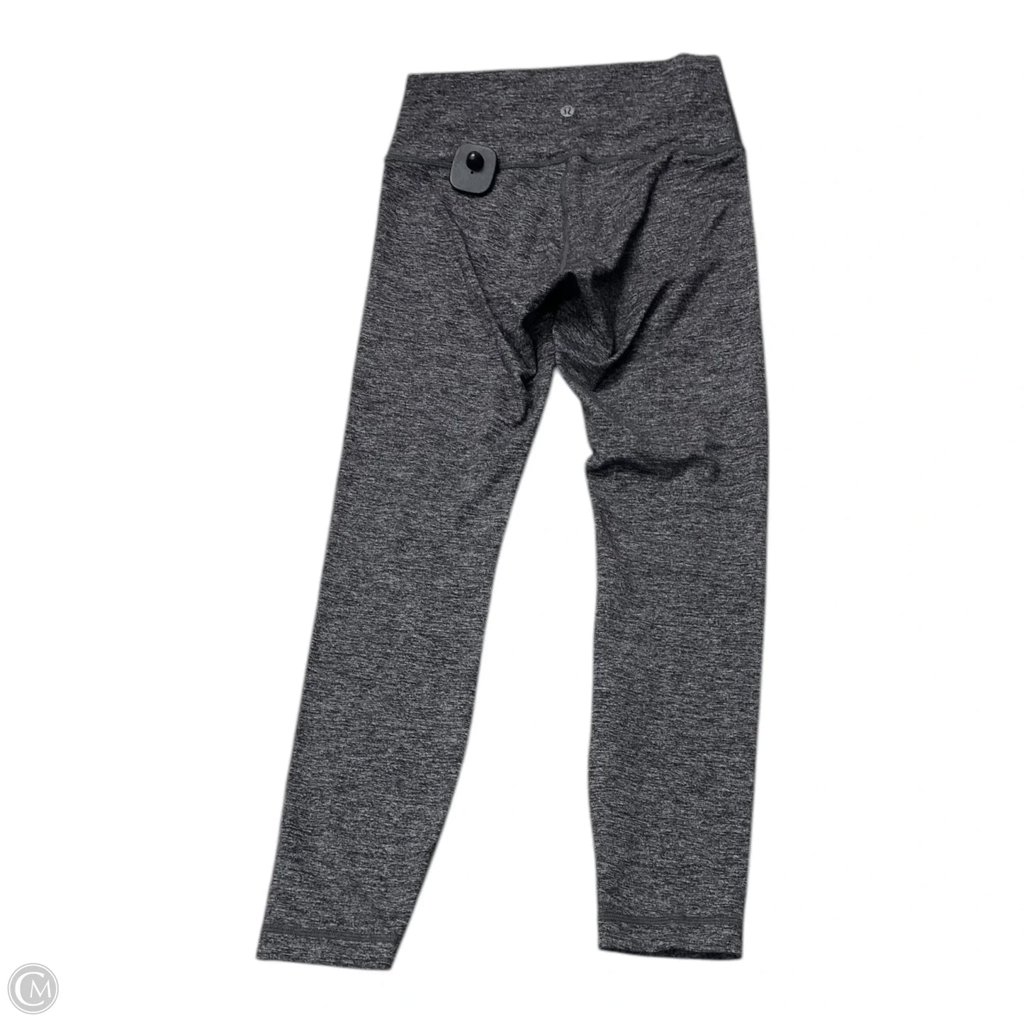 Athletic Leggings By Lululemon In Grey & White, Size: 6
