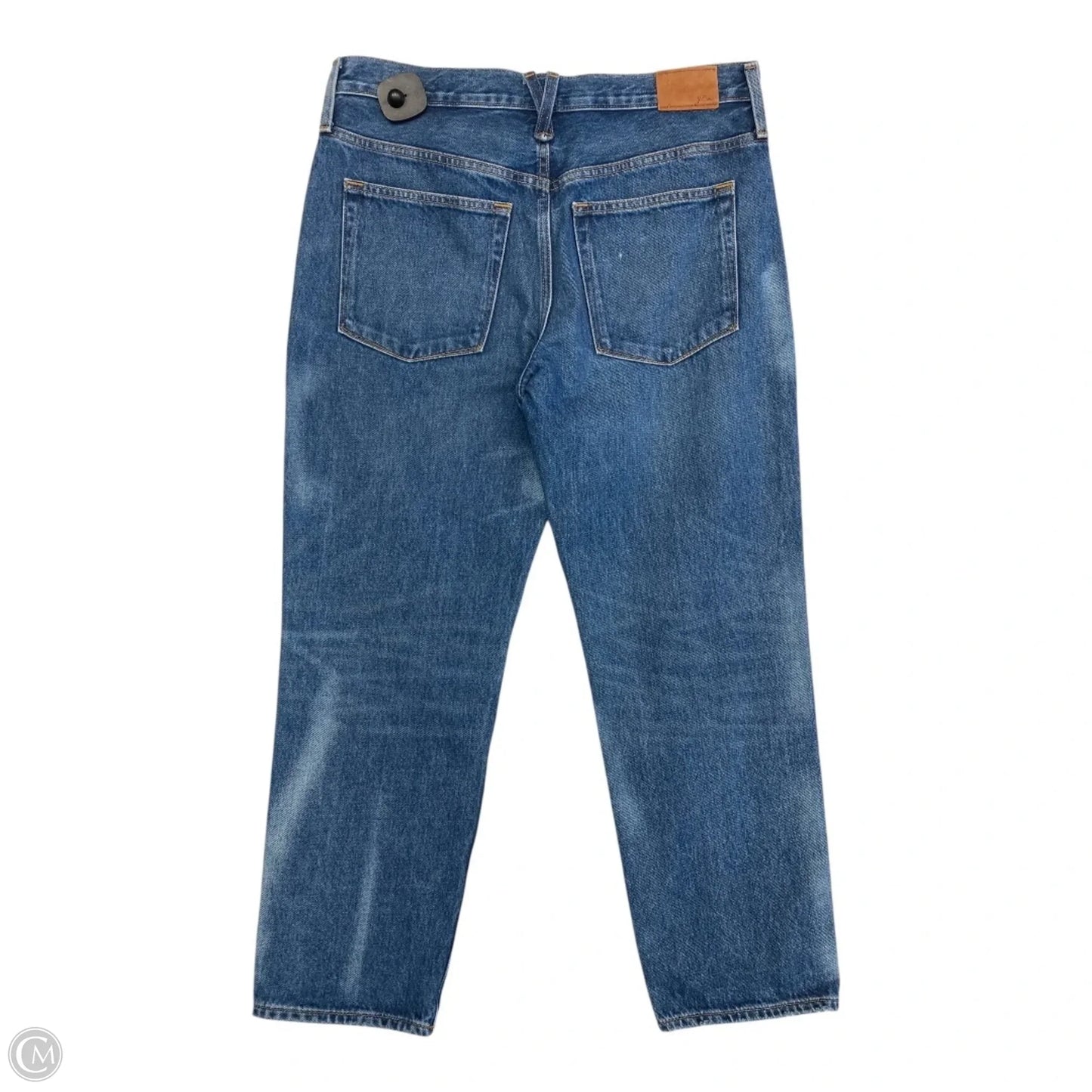 Jeans Straight By J. Crew In Blue Denim, Size: 10