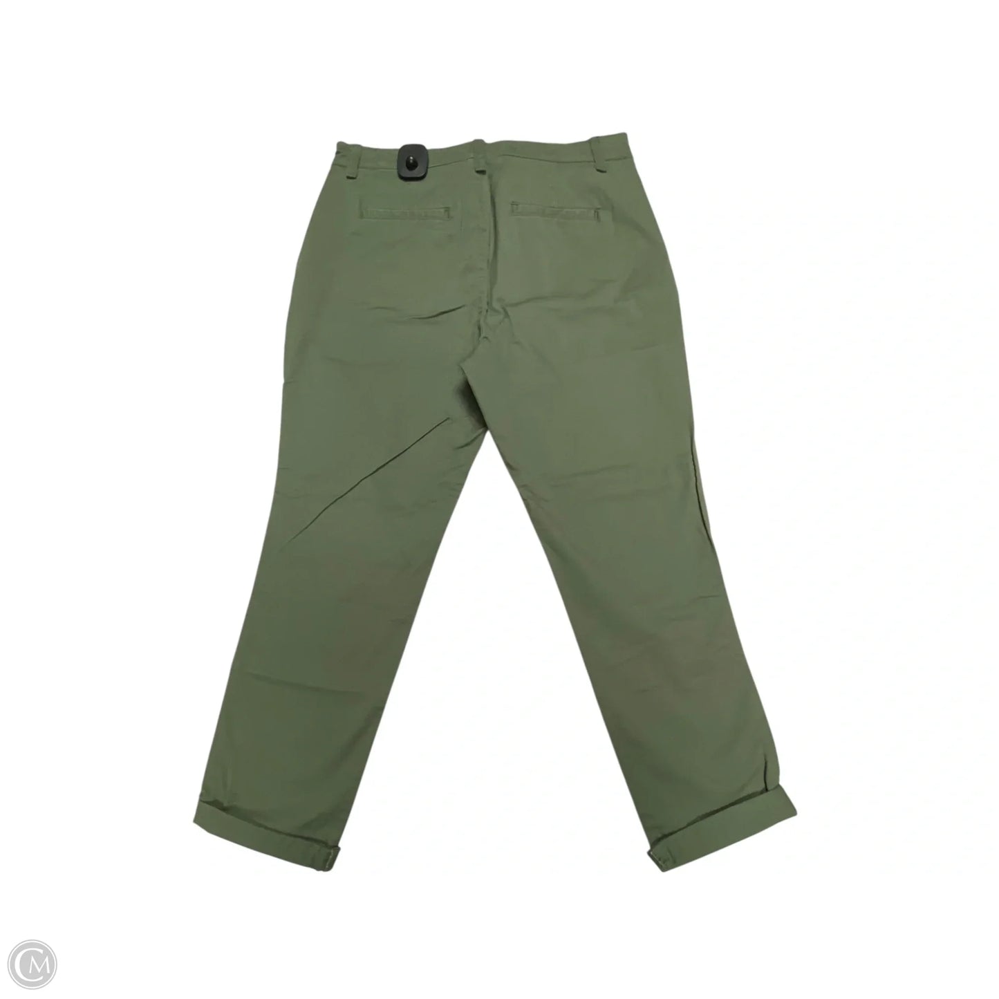 Pants Cropped By Gap In Green, Size: 10