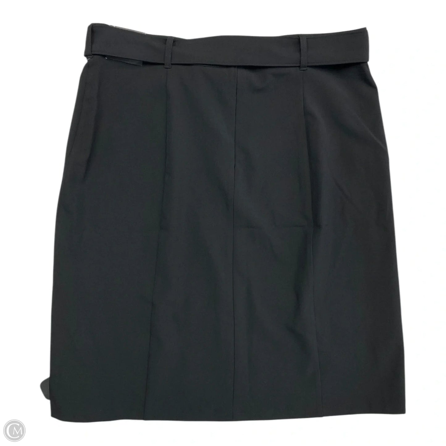 Skirt Midi By Banana Republic In Black, Size: 16