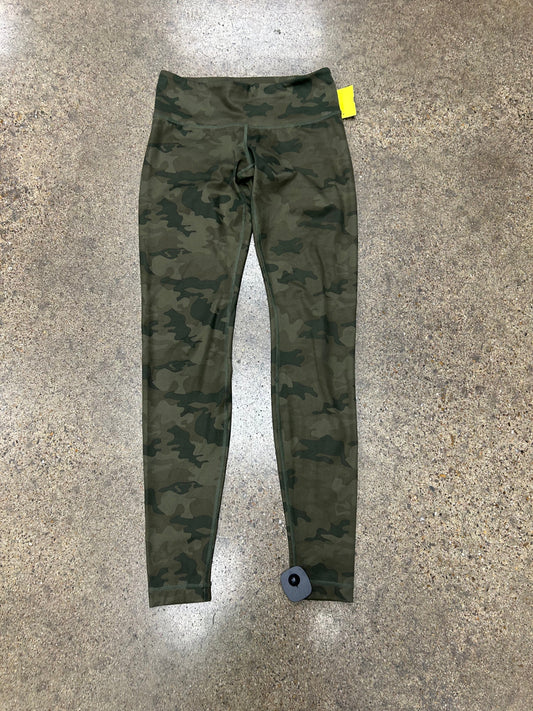 Athletic Leggings By Lululemon In Camouflage Print, Size:4