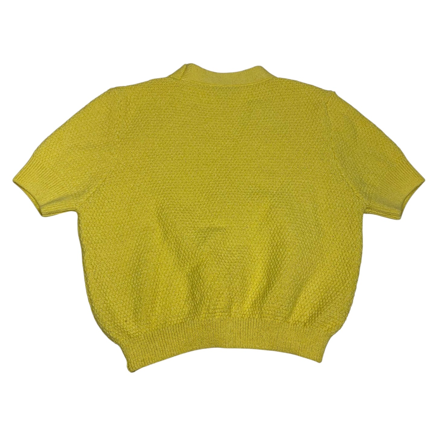 Cardigan By Zara In Yellow, Size:S