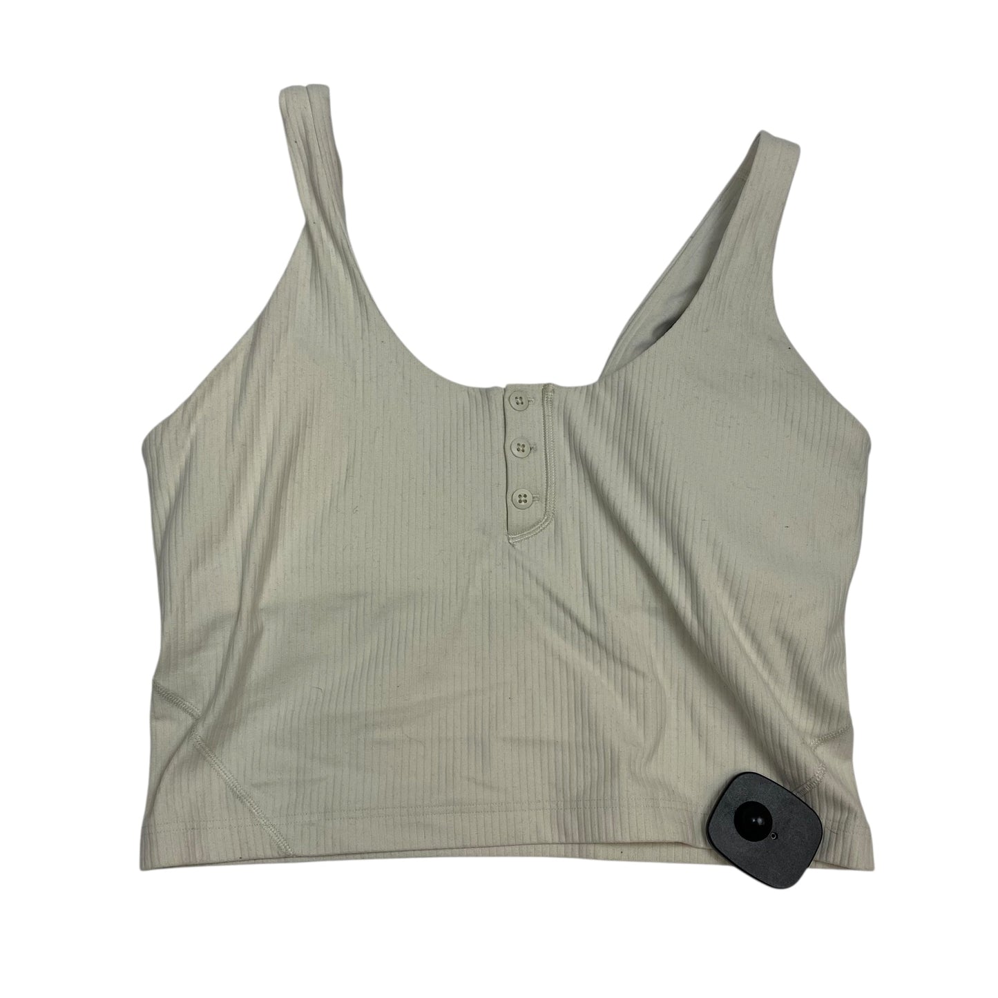 Athletic Tank Top By Lululemon In Beige, Size:S