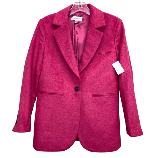 Blazer By Something Navy In Pink, Size:Xxs