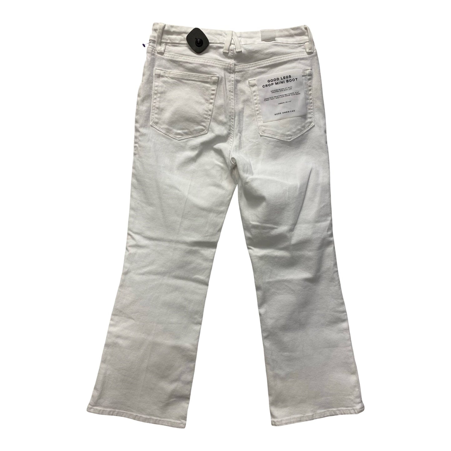 Jeans Cropped By Good American In White, Size:6