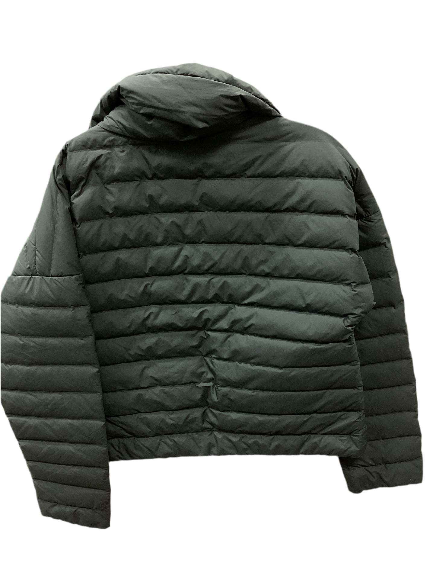 Athletic Jacket By Adidas In Green, Size:Xs