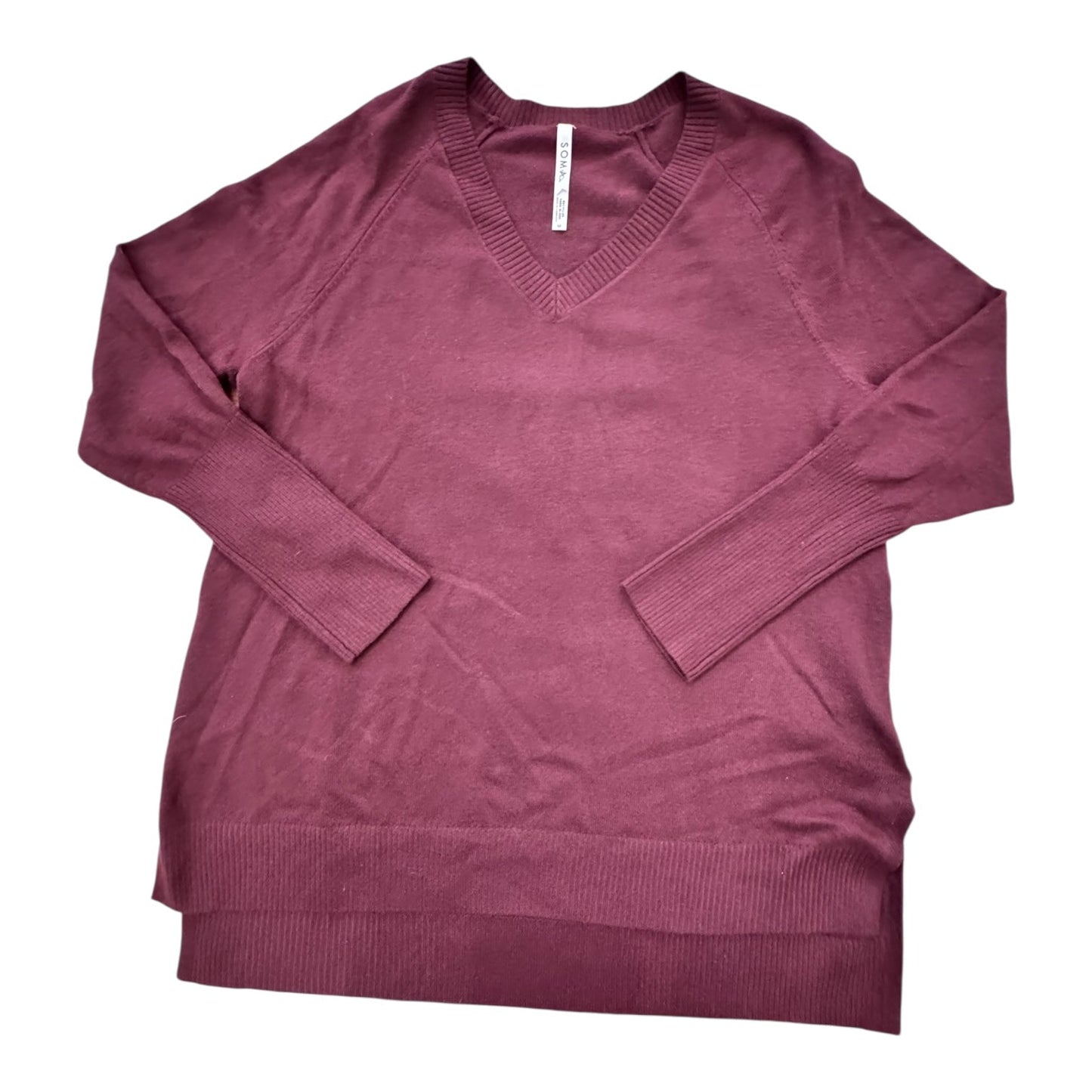 Sweater By Soma In Purple, Size:M