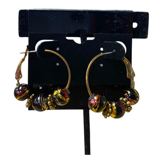 Earrings Hoop  In Gold