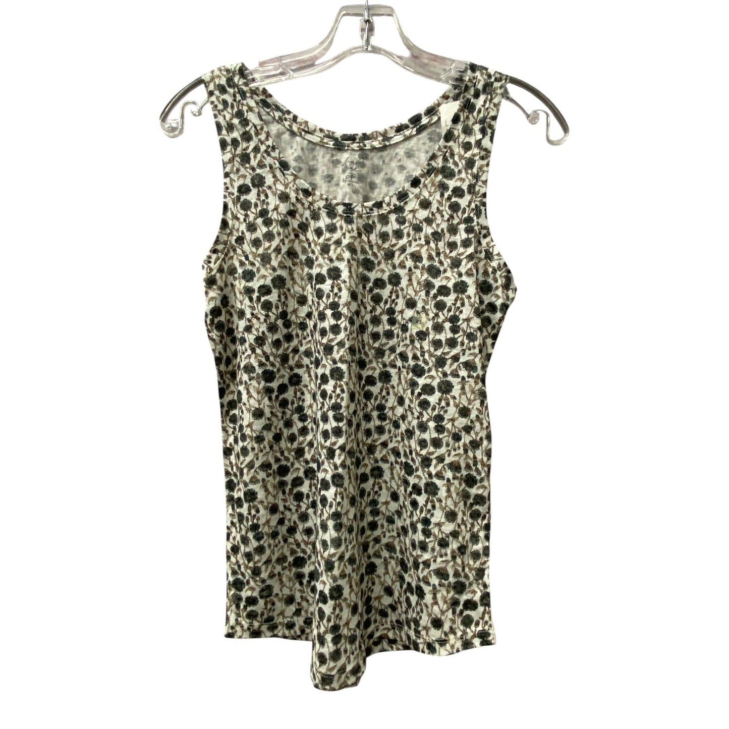Top Sleeveless By Loft In Grey, Size:Xs