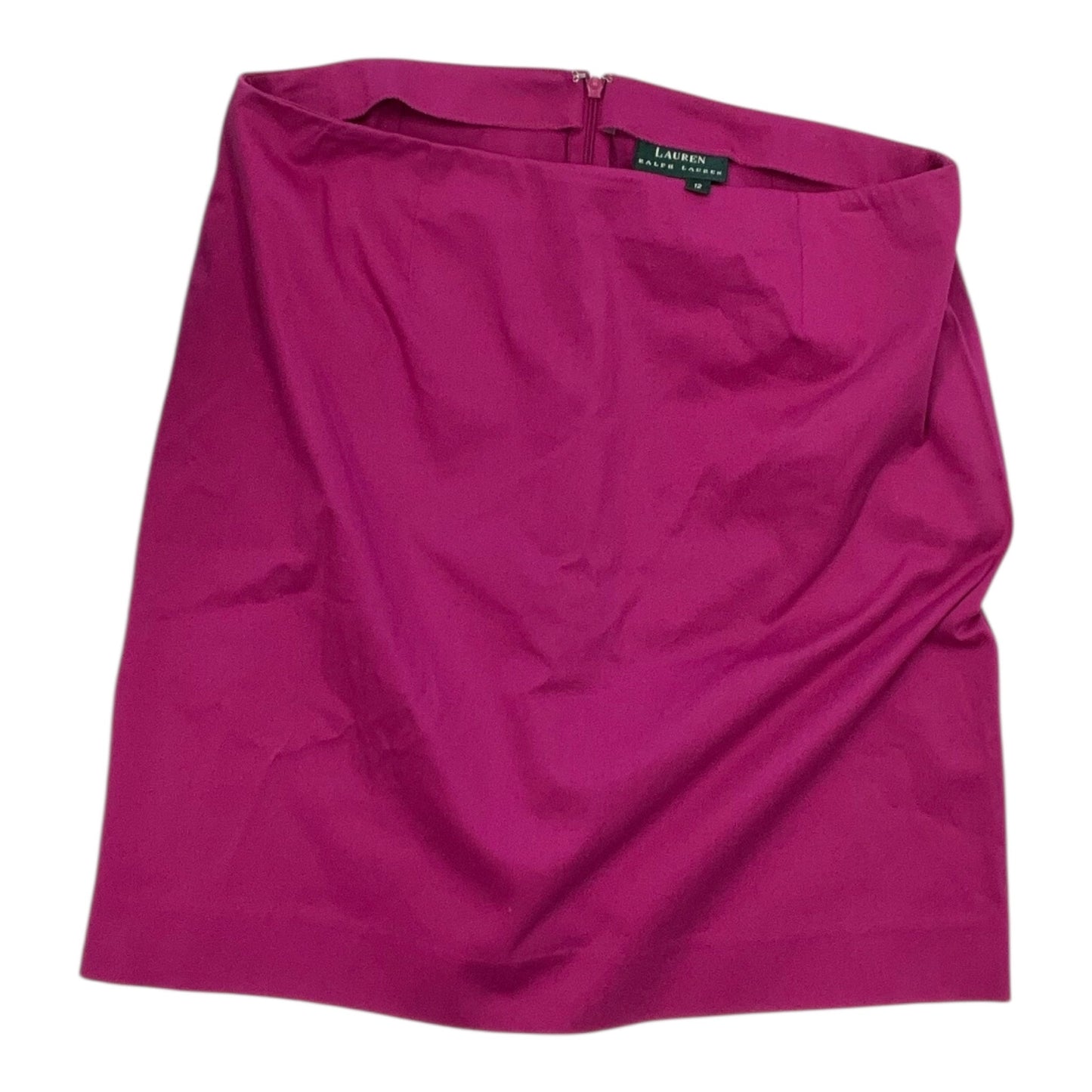 Skirt Midi By Lauren By Ralph Lauren In Pink, Size:12