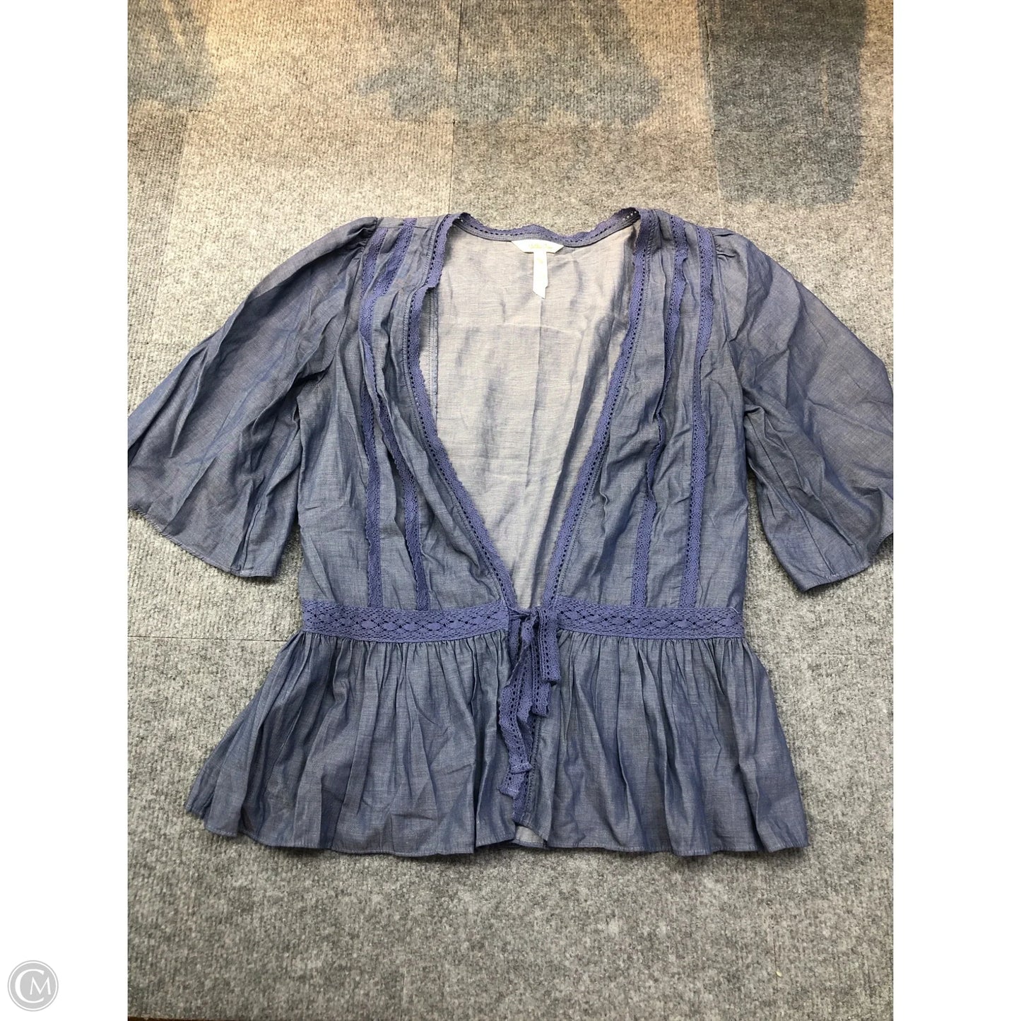 Top Short Sleeve By Matilda Jane In Blue, Size: Xs
