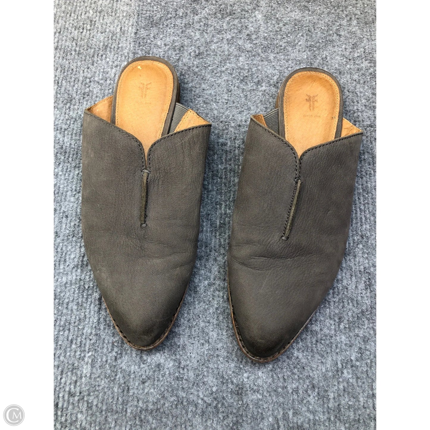 Shoes Designer By Frye In Grey, Size: 7.5