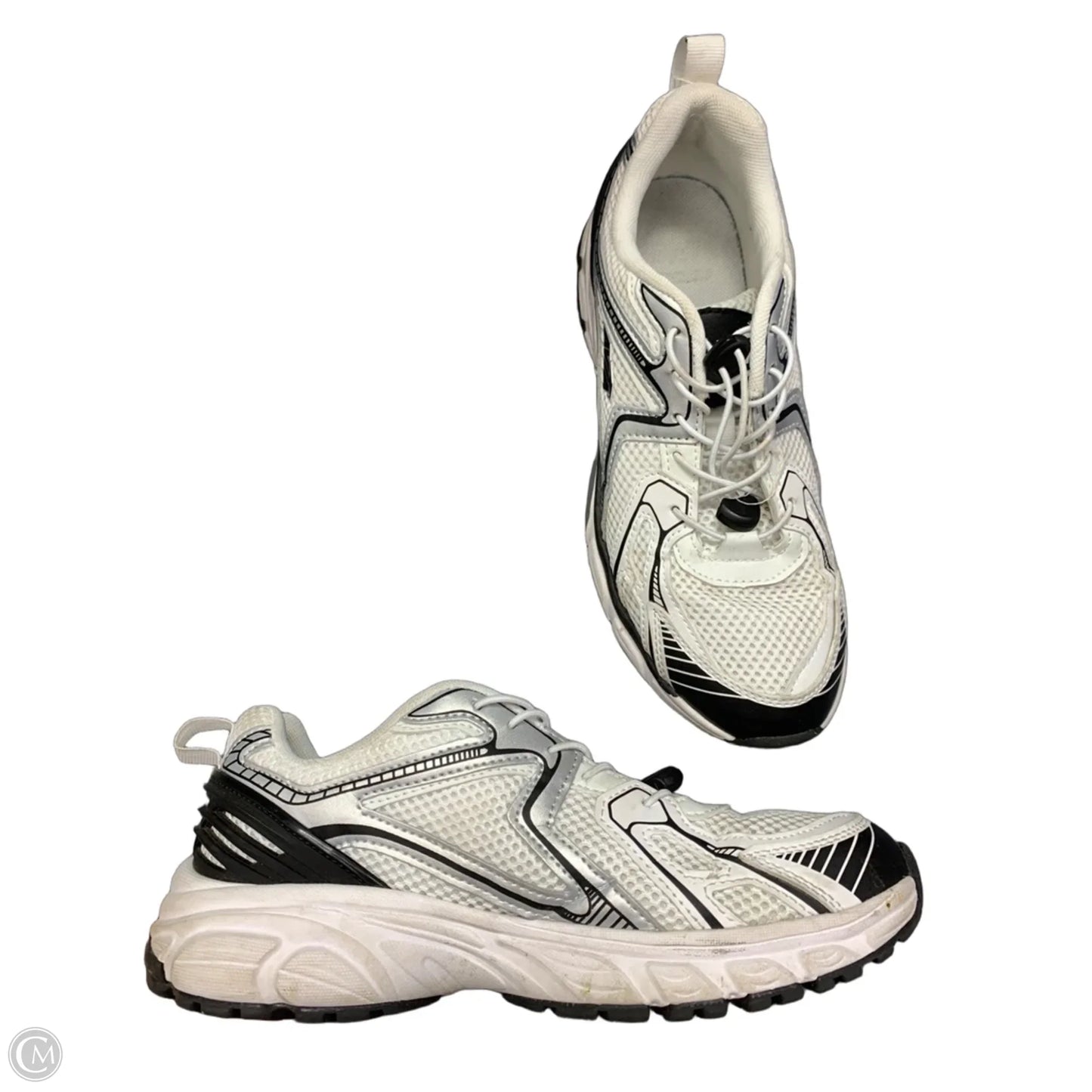 Shoes Athletic By Avia In Black & White, Size: 8