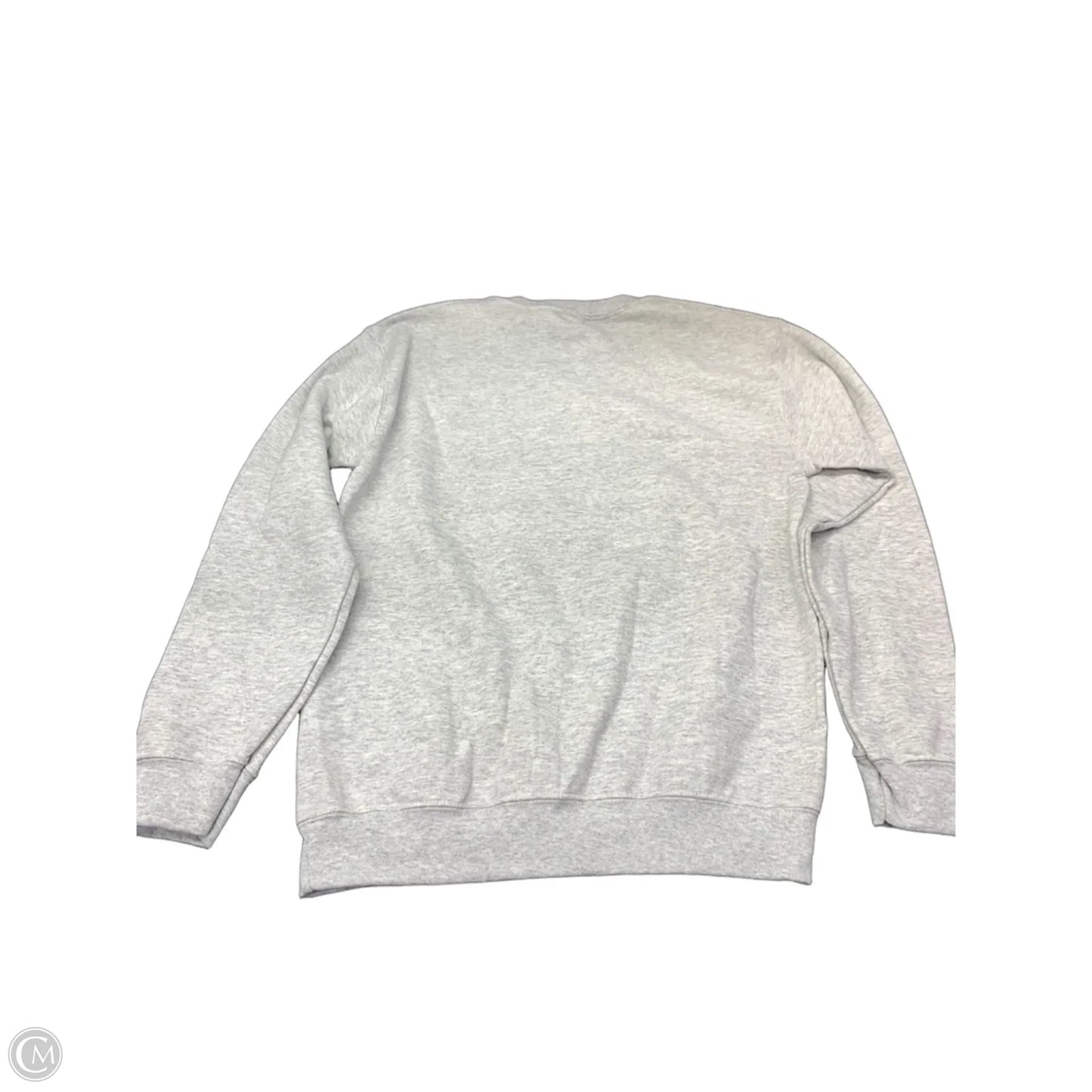 Sweatshirt Crewneck By Gildan In Blue & Grey, Size: S