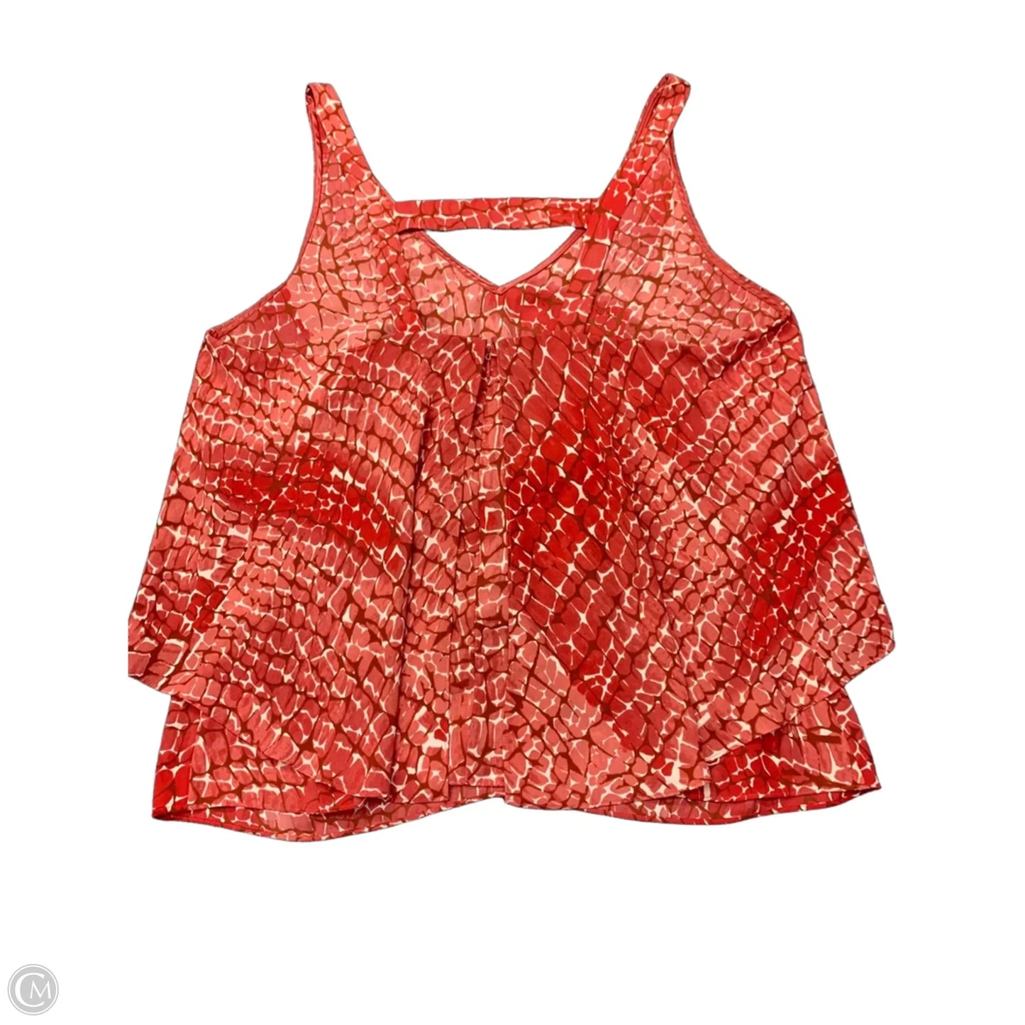 Blouse Short Sleeve By White House Black Market In Pink, Size: L