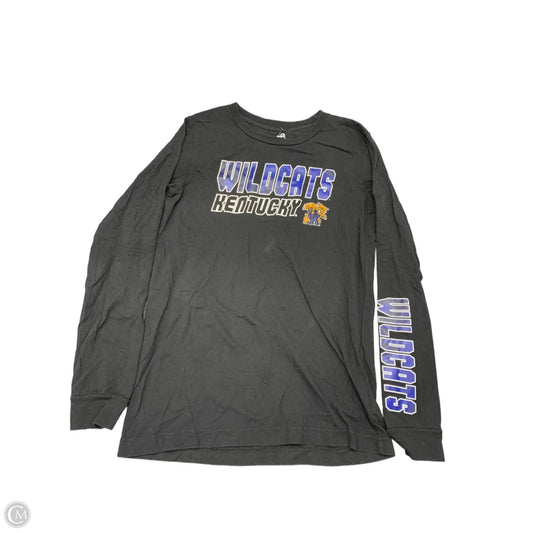 Top Long Sleeve By Clothes Mentor In Black & Blue, Size: Xl