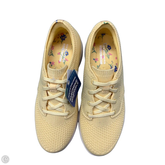 Shoes Athletic By Skechers In Yellow, Size: 6