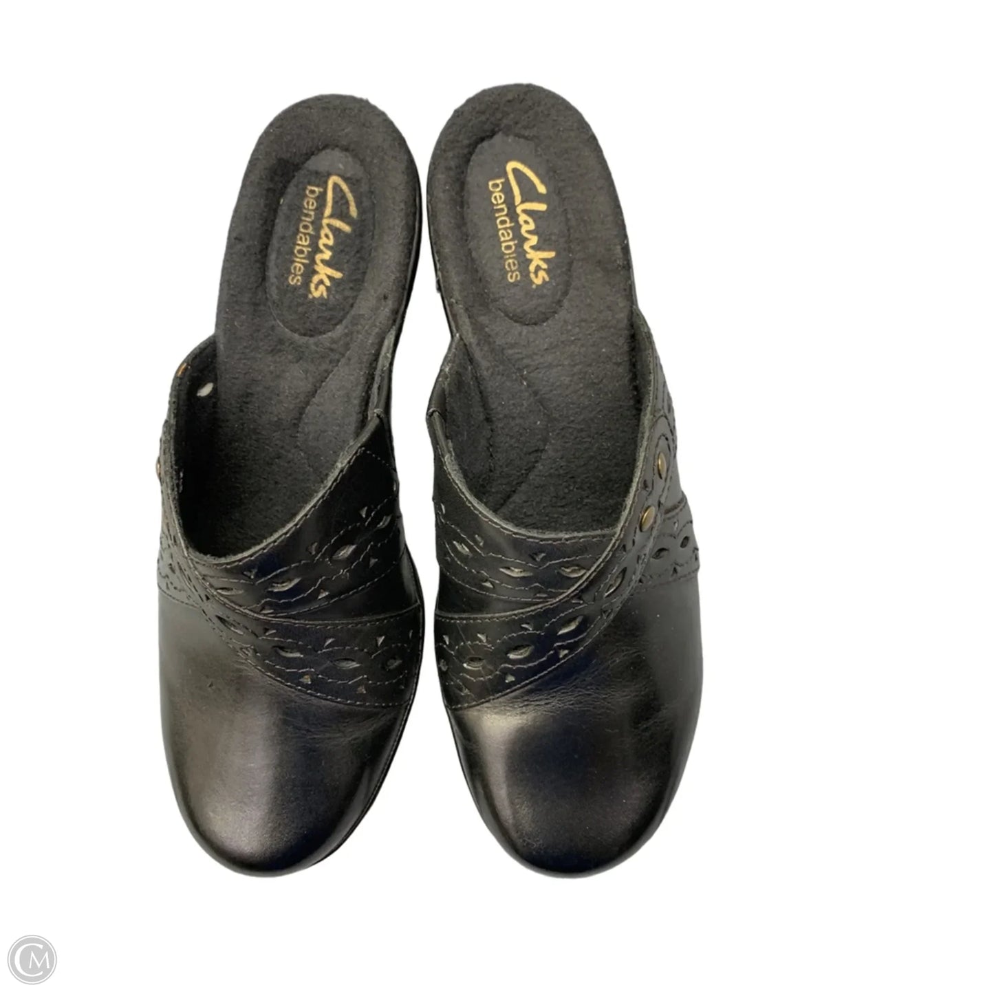 Shoes Heels Block By Clarks In Black, Size: 6