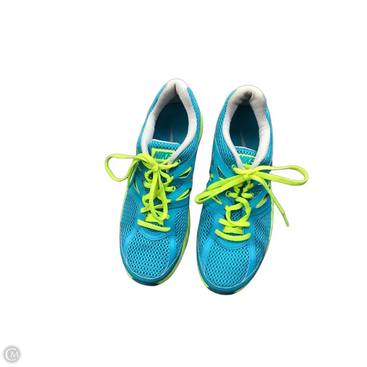 Shoes Athletic By Nike In Teal, Size: 8.5