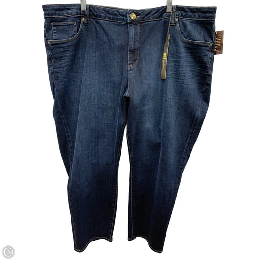 Jeans Straight By Kut In Blue Denim, Size: 24